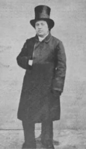 Charles Spurgeon posed with the Masonic Hidden Hand