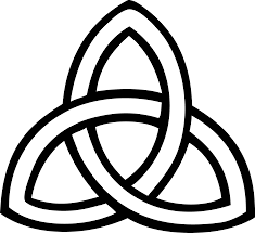 New King James Version logo is the Triquetra 